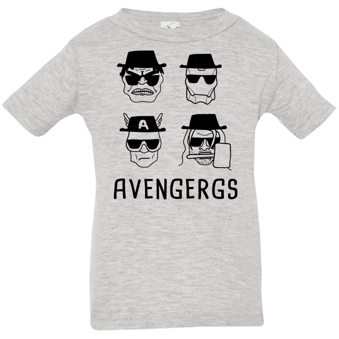 T-Shirts Heather Grey / 6 Months Avengergs Infant Premium T-Shirt
