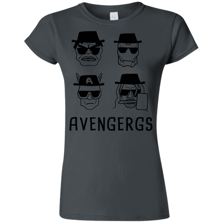 T-Shirts Charcoal / S Avengergs Junior Slimmer-Fit T-Shirt