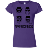 T-Shirts Purple / S Avengergs Junior Slimmer-Fit T-Shirt