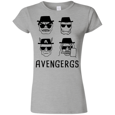 T-Shirts Sport Grey / S Avengergs Junior Slimmer-Fit T-Shirt