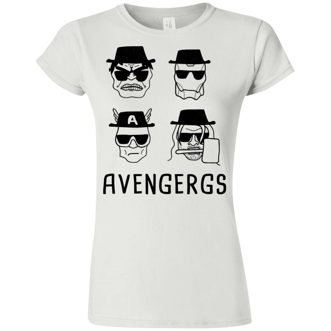 T-Shirts White / S Avengergs Junior Slimmer-Fit T-Shirt