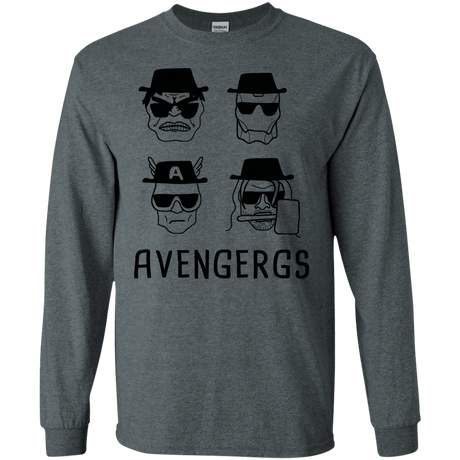 T-Shirts Dark Heather / S Avengergs Men's Long Sleeve T-Shirt