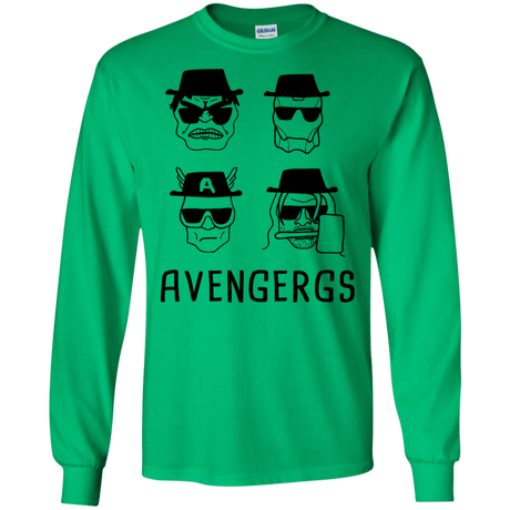 T-Shirts Irish Green / S Avengergs Men's Long Sleeve T-Shirt