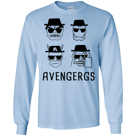 T-Shirts Light Blue / S Avengergs Men's Long Sleeve T-Shirt