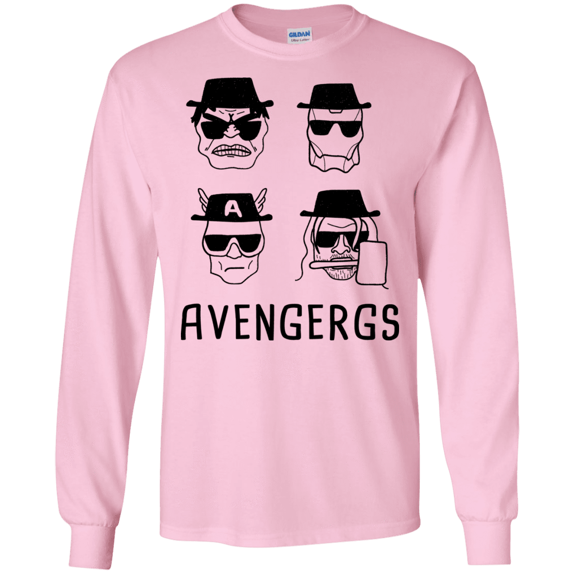 T-Shirts Light Pink / S Avengergs Men's Long Sleeve T-Shirt