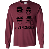 T-Shirts Maroon / S Avengergs Men's Long Sleeve T-Shirt