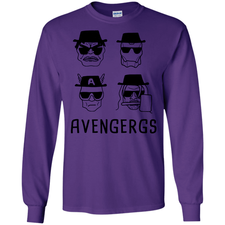 T-Shirts Purple / S Avengergs Men's Long Sleeve T-Shirt