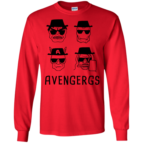 T-Shirts Red / S Avengergs Men's Long Sleeve T-Shirt