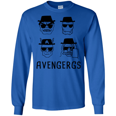 T-Shirts Royal / S Avengergs Men's Long Sleeve T-Shirt