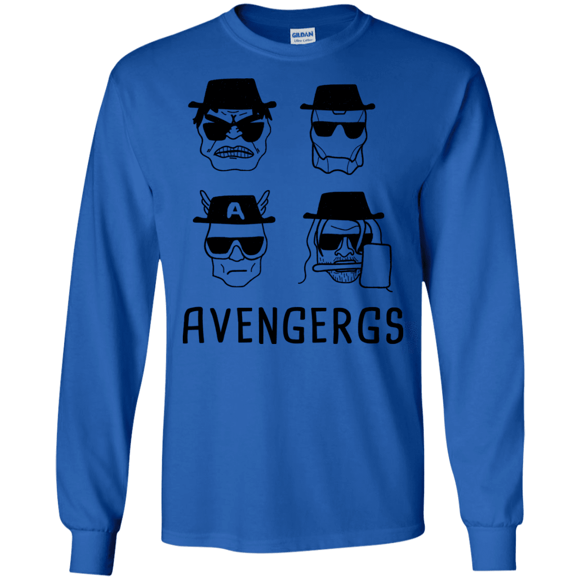 T-Shirts Royal / S Avengergs Men's Long Sleeve T-Shirt