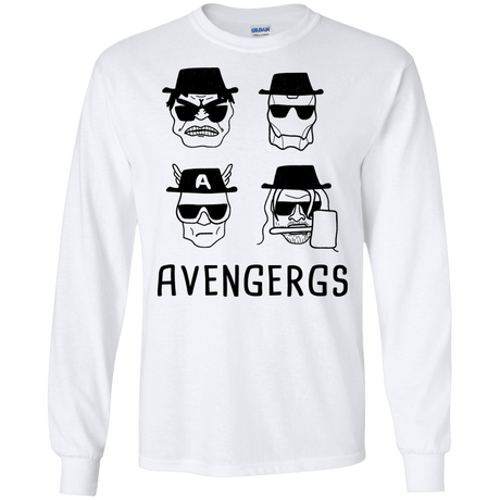 T-Shirts White / S Avengergs Men's Long Sleeve T-Shirt