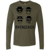 T-Shirts Military Green / S Avengergs Men's Premium Long Sleeve