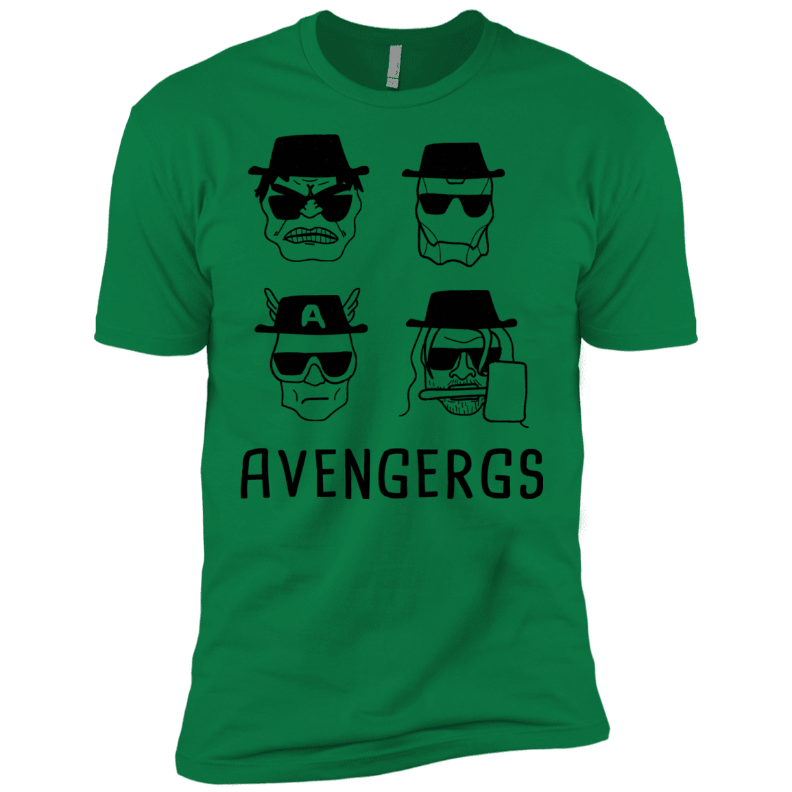 T-Shirts Kelly Green / X-Small Avengergs Men's Premium T-Shirt