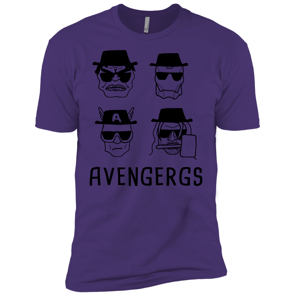 T-Shirts Purple Rush/ / X-Small Avengergs Men's Premium T-Shirt