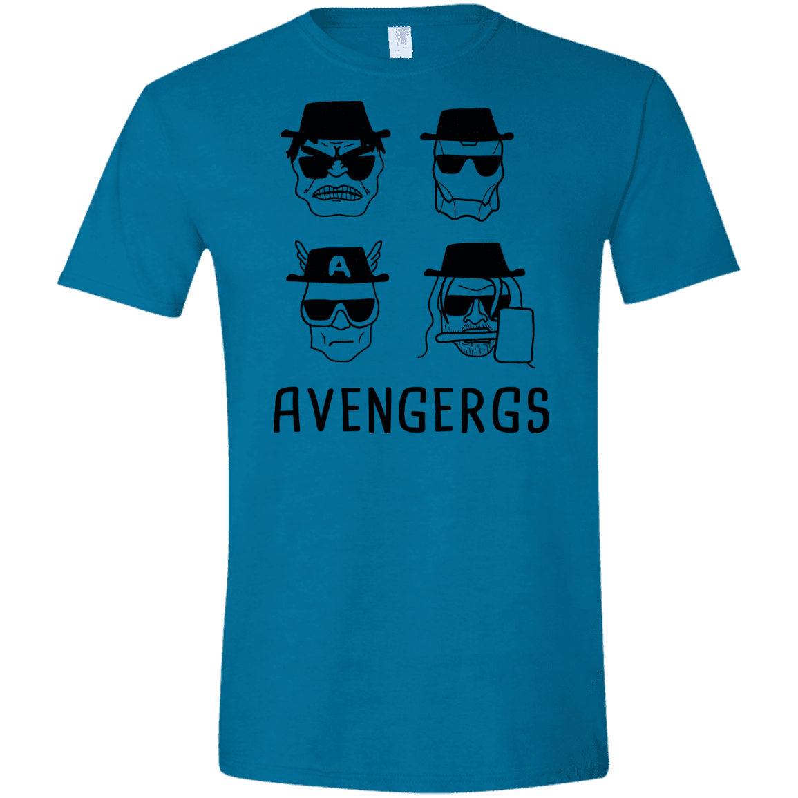T-Shirts Antique Sapphire / S Avengergs Men's Semi-Fitted Softstyle