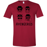 T-Shirts Cardinal Red / S Avengergs Men's Semi-Fitted Softstyle