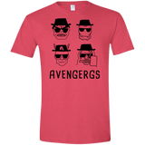 T-Shirts Heather Red / S Avengergs Men's Semi-Fitted Softstyle