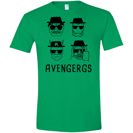T-Shirts Irish Green / S Avengergs Men's Semi-Fitted Softstyle