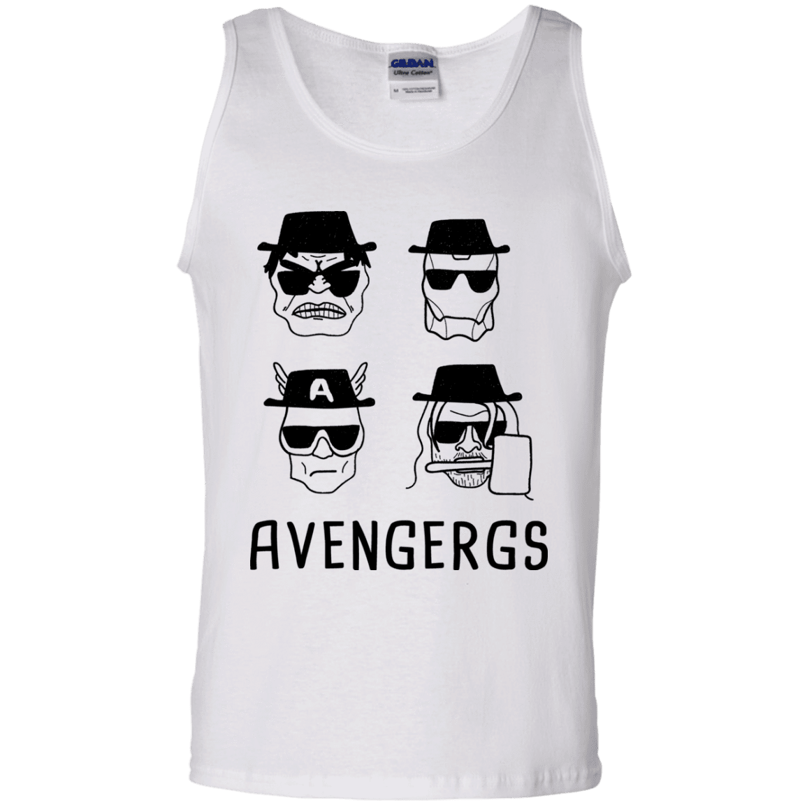 T-Shirts White / S Avengergs Men's Tank Top