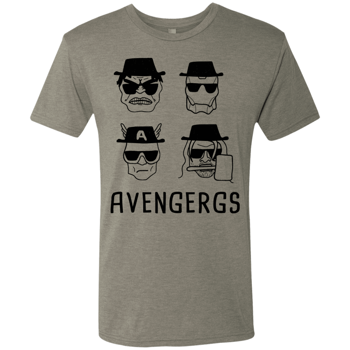 T-Shirts Venetian Grey / S Avengergs Men's Triblend T-Shirt