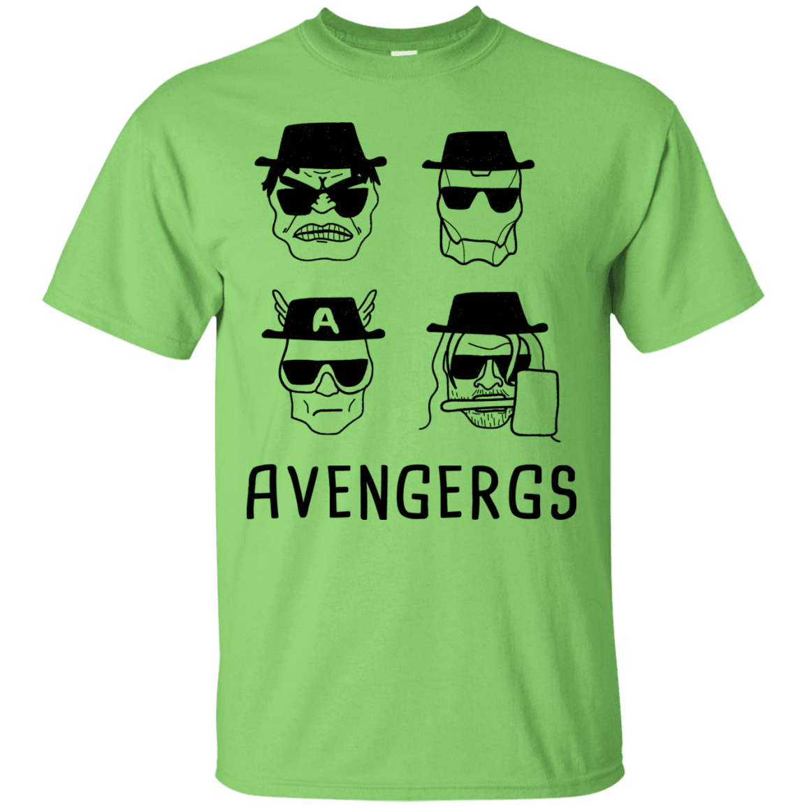 T-Shirts Lime / S Avengergs T-Shirt
