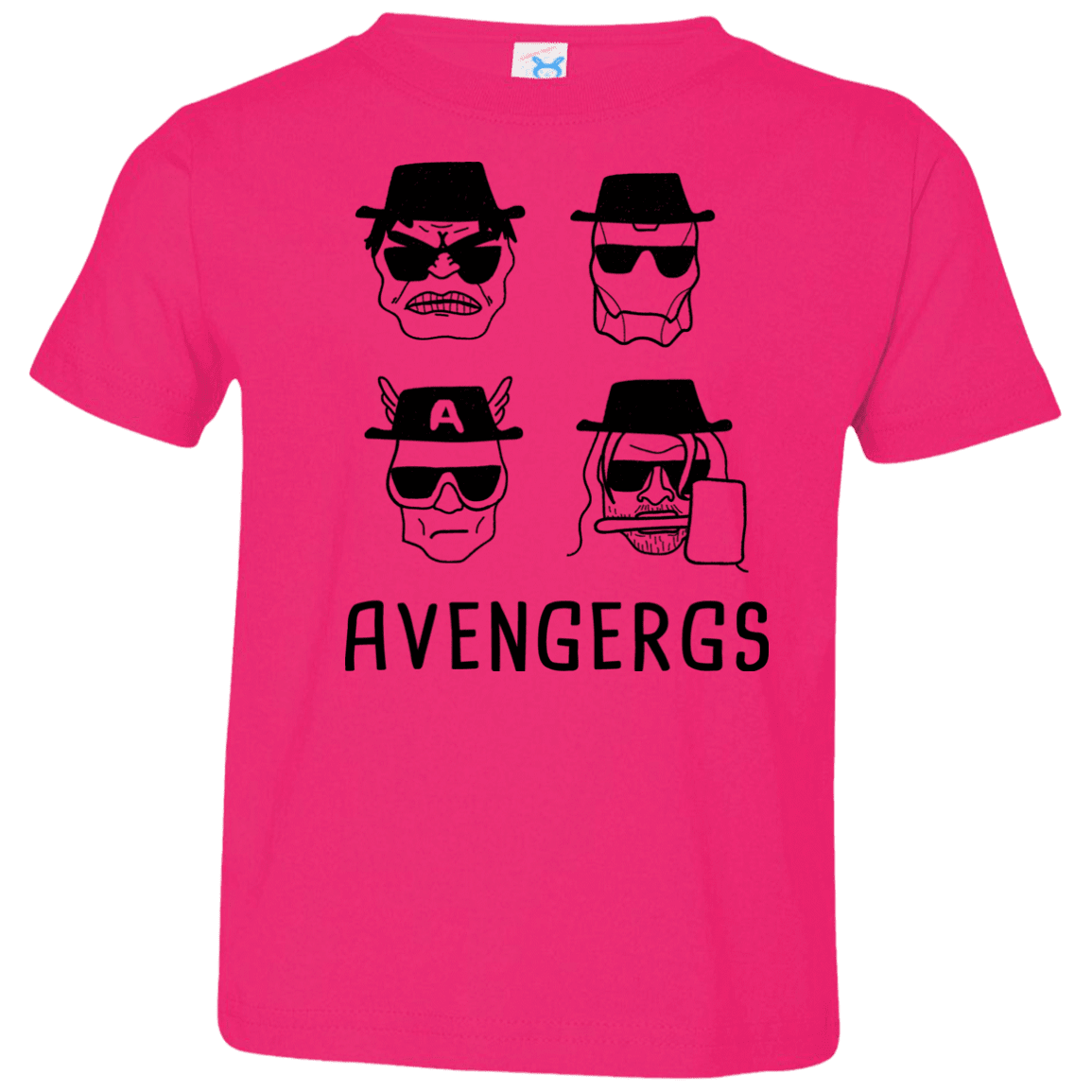 T-Shirts Hot Pink / 2T Avengergs Toddler Premium T-Shirt