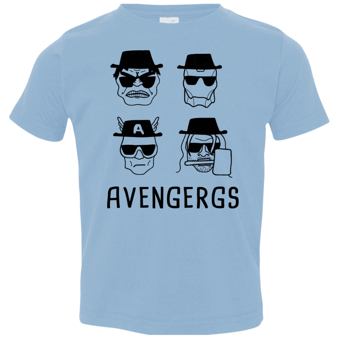 T-Shirts Light Blue / 2T Avengergs Toddler Premium T-Shirt