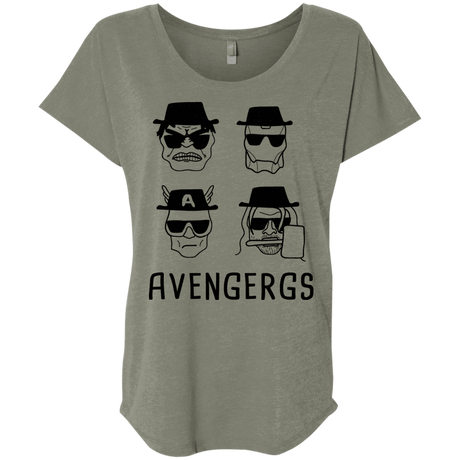 T-Shirts Venetian Grey / X-Small Avengergs Triblend Dolman Sleeve