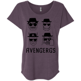 T-Shirts Vintage Purple / X-Small Avengergs Triblend Dolman Sleeve