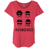 T-Shirts Vintage Red / X-Small Avengergs Triblend Dolman Sleeve