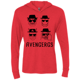 T-Shirts Vintage Red / X-Small Avengergs Triblend Long Sleeve Hoodie Tee