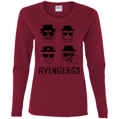 T-Shirts Cardinal / S Avengergs Women's Long Sleeve T-Shirt