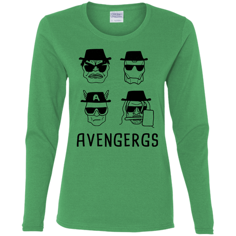 T-Shirts Irish Green / S Avengergs Women's Long Sleeve T-Shirt