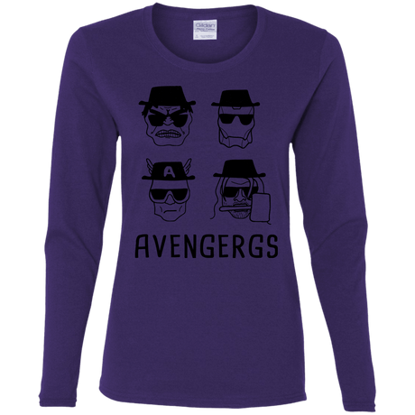 T-Shirts Purple / S Avengergs Women's Long Sleeve T-Shirt