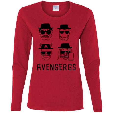 T-Shirts Red / S Avengergs Women's Long Sleeve T-Shirt