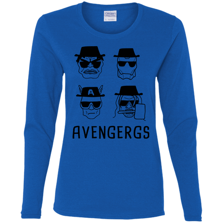 T-Shirts Royal / S Avengergs Women's Long Sleeve T-Shirt