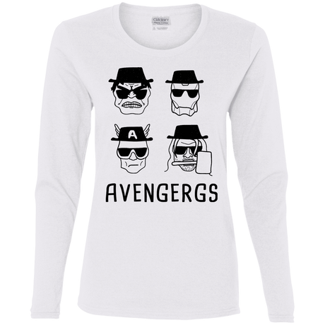 T-Shirts White / S Avengergs Women's Long Sleeve T-Shirt