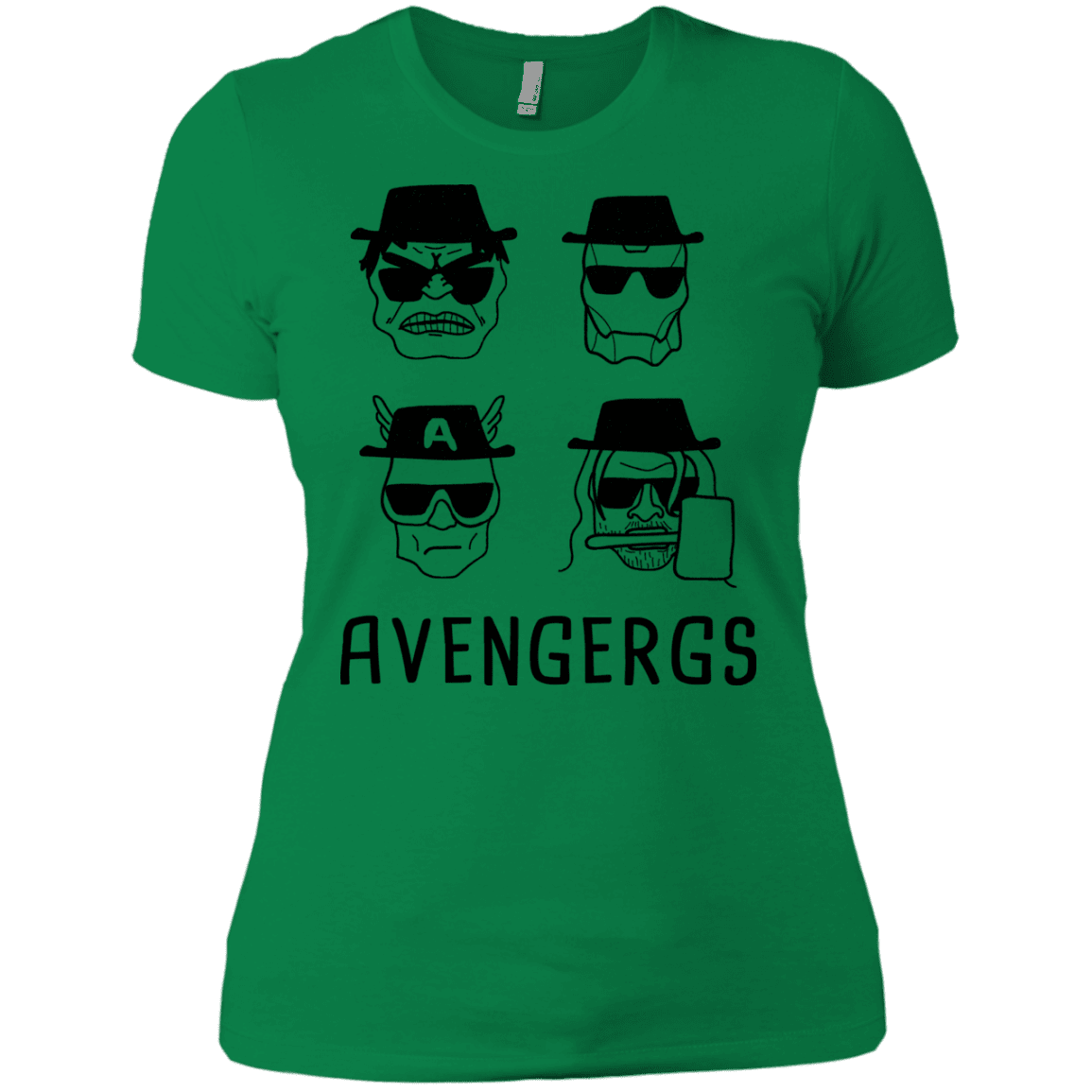T-Shirts Kelly Green / X-Small Avengergs Women's Premium T-Shirt