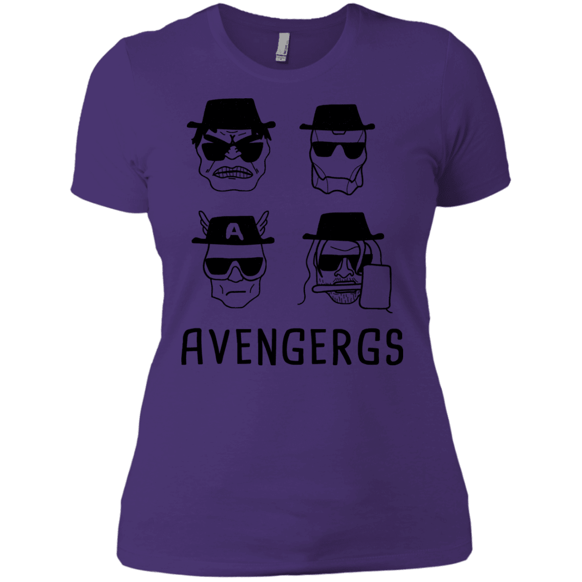 T-Shirts Purple Rush/ / X-Small Avengergs Women's Premium T-Shirt