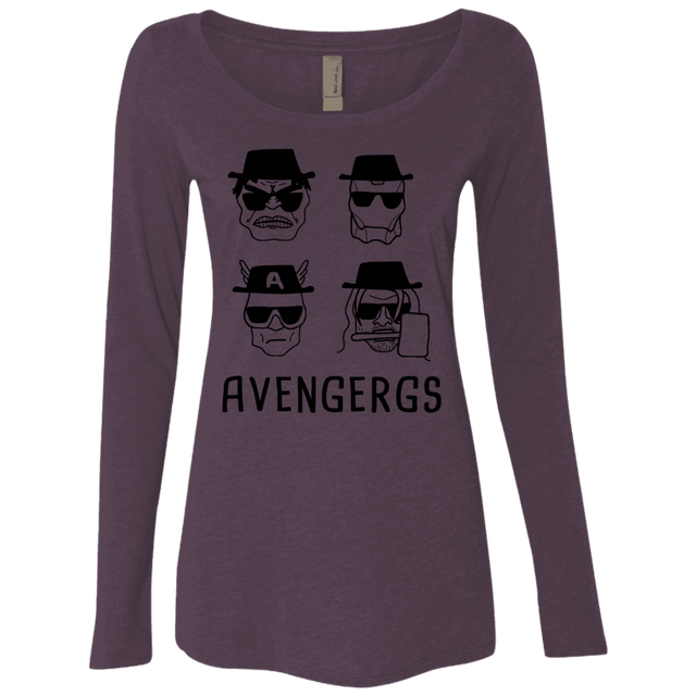 T-Shirts Vintage Purple / S Avengergs Women's Triblend Long Sleeve Shirt
