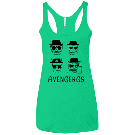 T-Shirts Envy / X-Small Avengergs Women's Triblend Racerback Tank