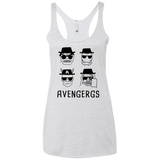T-Shirts Heather White / X-Small Avengergs Women's Triblend Racerback Tank