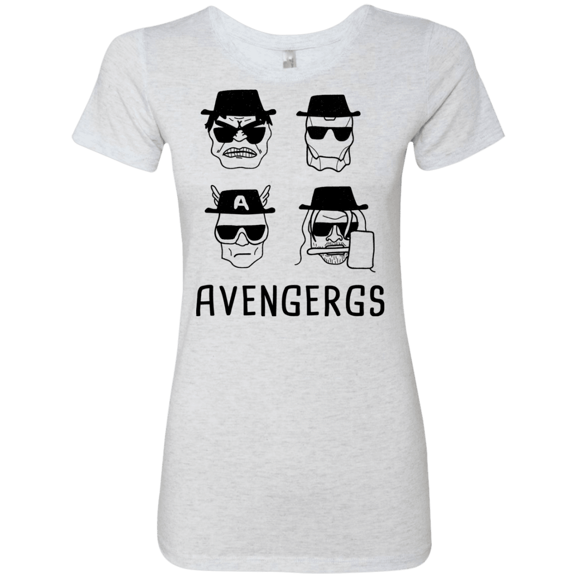 T-Shirts Heather White / S Avengergs Women's Triblend T-Shirt