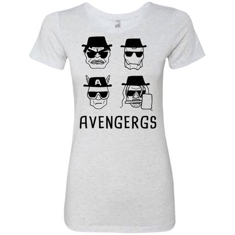 T-Shirts Heather White / S Avengergs Women's Triblend T-Shirt