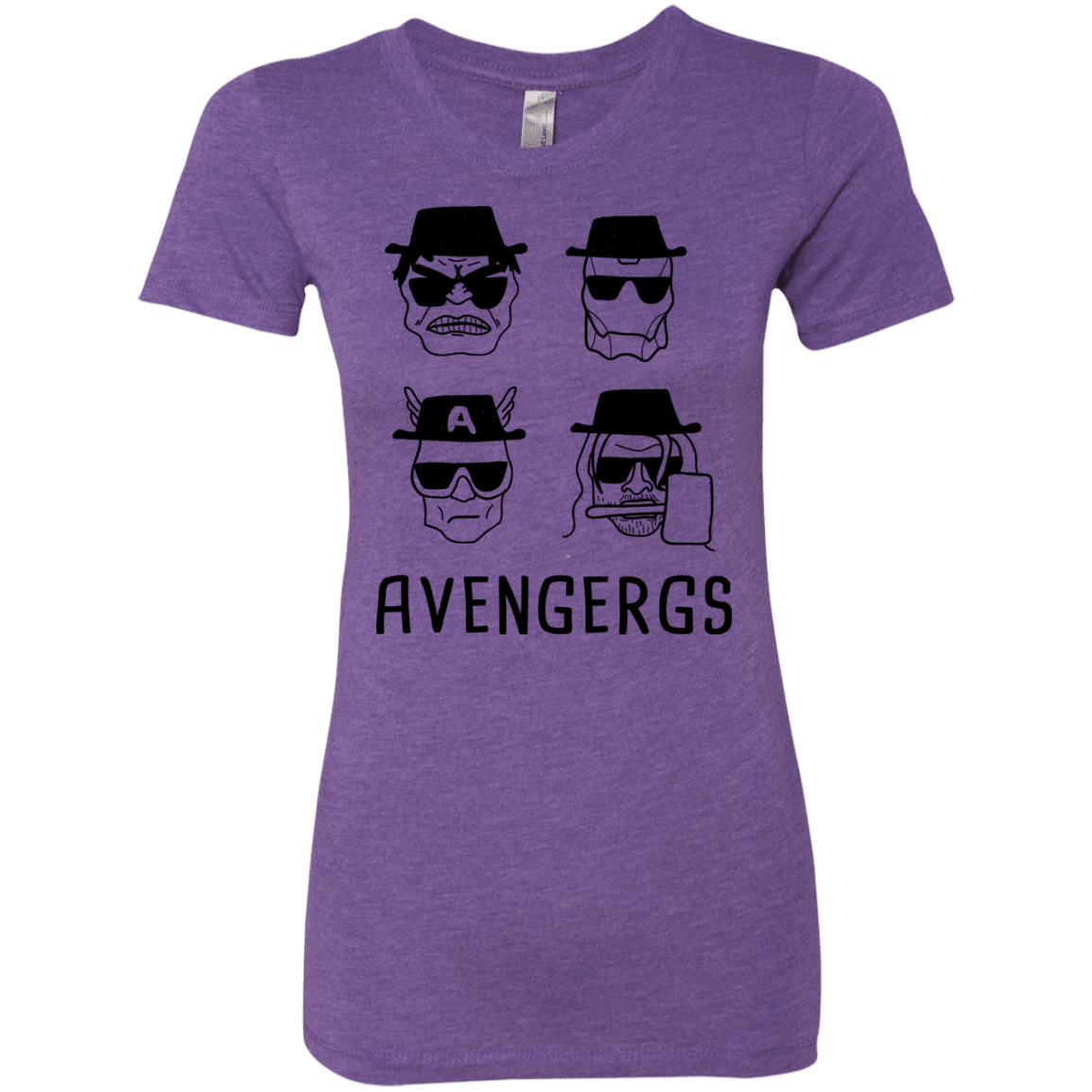 T-Shirts Purple Rush / S Avengergs Women's Triblend T-Shirt