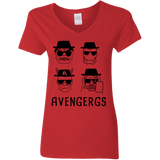 T-Shirts Red / S Avengergs Women's V-Neck T-Shirt