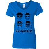 T-Shirts Royal / S Avengergs Women's V-Neck T-Shirt