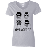 T-Shirts Sport Grey / S Avengergs Women's V-Neck T-Shirt