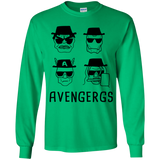 T-Shirts Irish Green / YS Avengergs Youth Long Sleeve T-Shirt