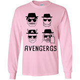 T-Shirts Light Pink / YS Avengergs Youth Long Sleeve T-Shirt